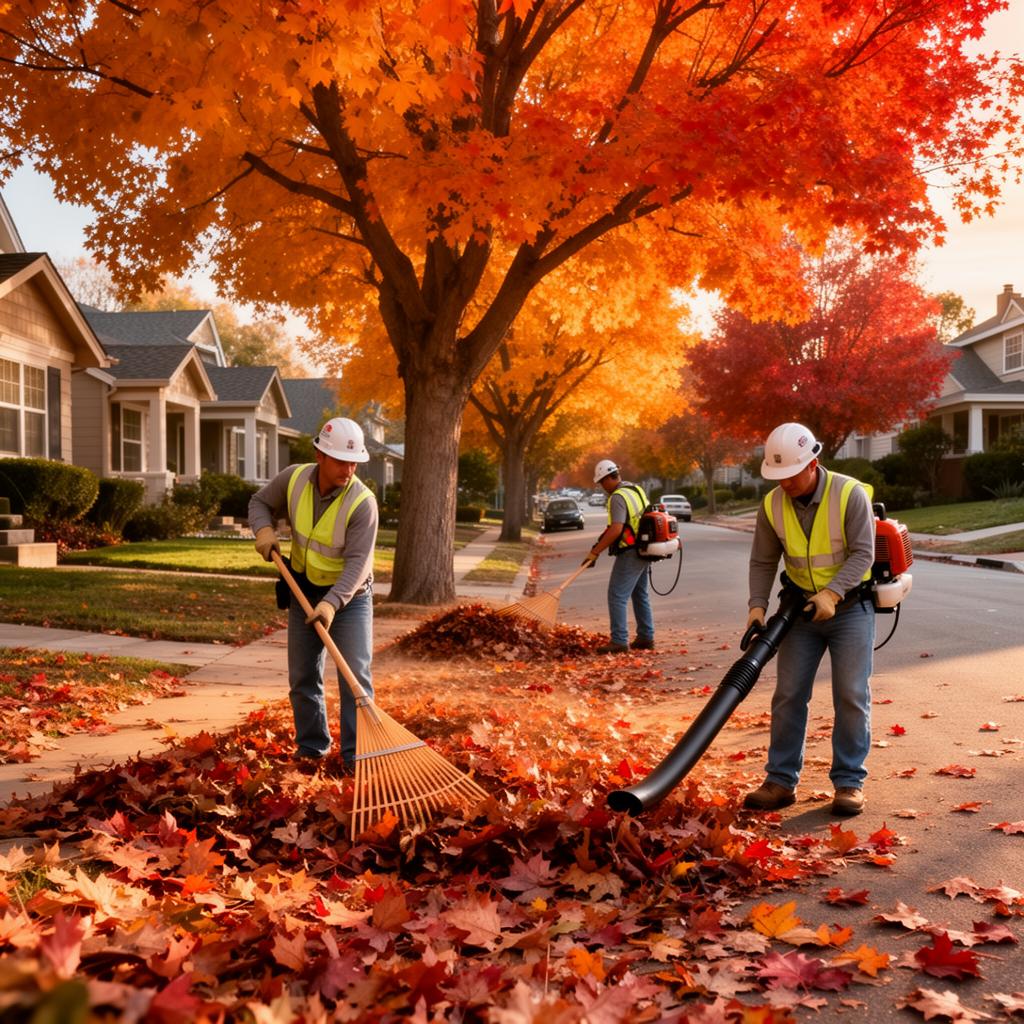 Fall Tree Service ad creative example